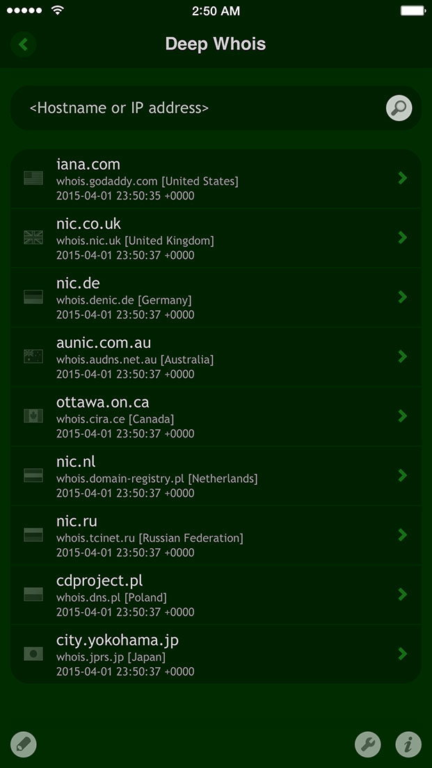 Deep Whois – Domain, IP Address, IPv6, IDN, ASN and Network WHOIS Toolkit  for iPhone, iPad and iOS